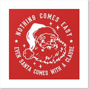 Funny Santa Clause Posters and Art